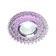 LED škvrny, 5W, okrúhle, 6000K, fialové svetlo