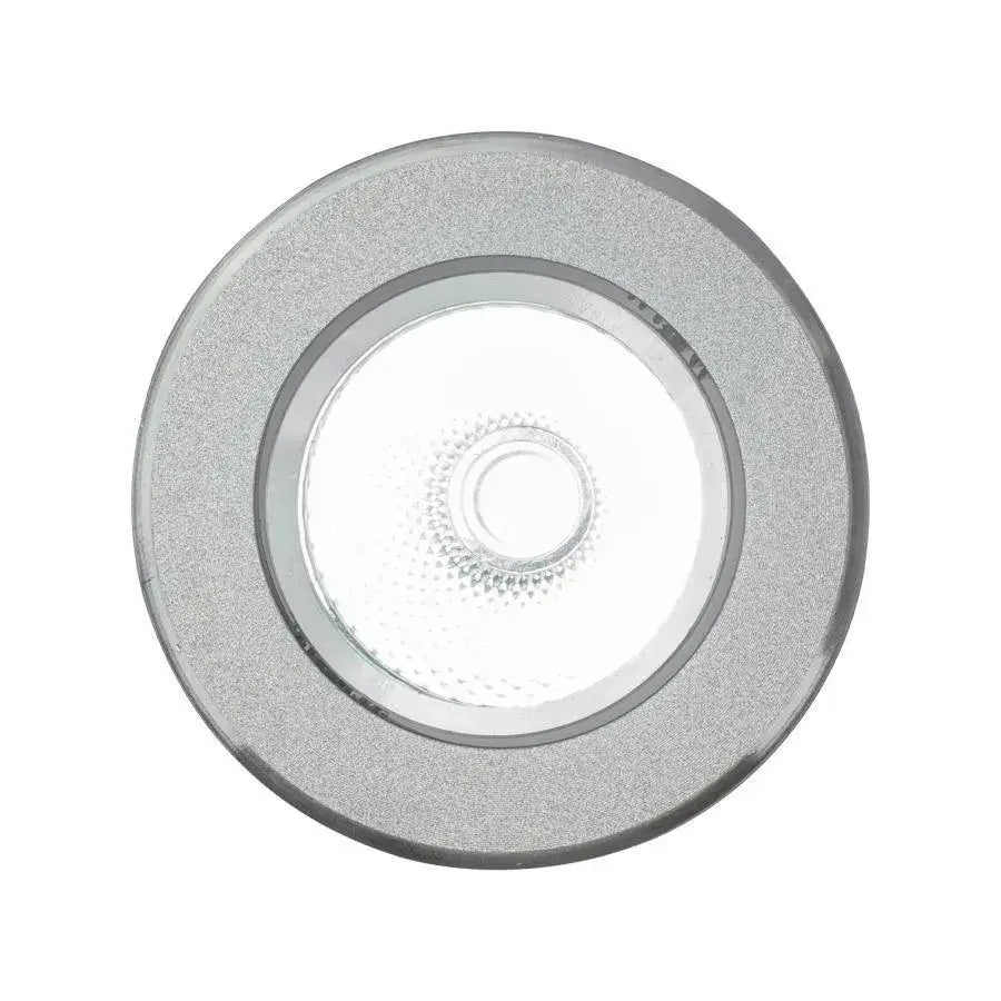 LED škvrna, 5W, kov, striebro