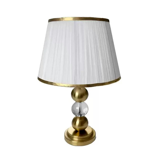 Lampa Eliel 1x E27 Zlatá biela