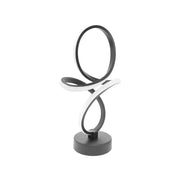 LED žiarovka CECIA 30W prepletená studená/horúca/neutrálna čierny kov