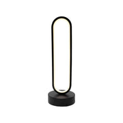 Lampa LED Creatoris, 30 W, studené/horúce/neutrálne svetlo, kov a akryl, čierna