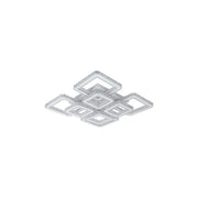 LED luster s diaľkovým ovládaním Leila, 362W, White, Daisy, RGB