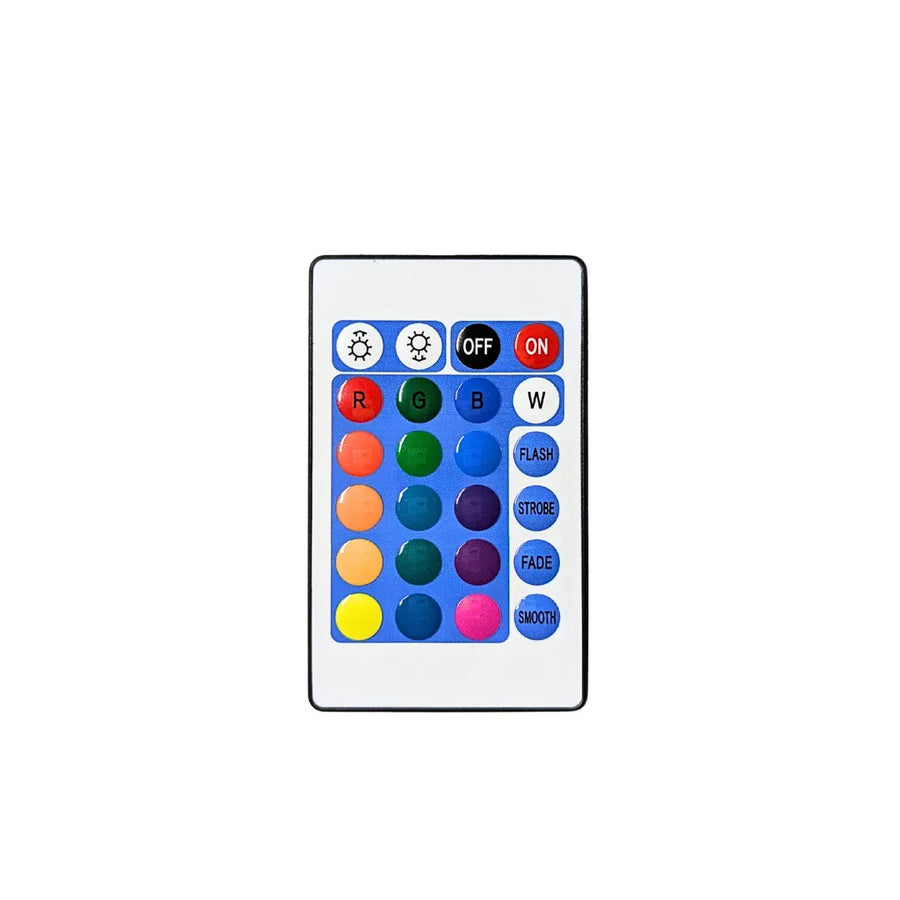 Sada LED pásikov 2835 s diaľkovým ovládaním, RGB, 10W/m, 5m, IP44
