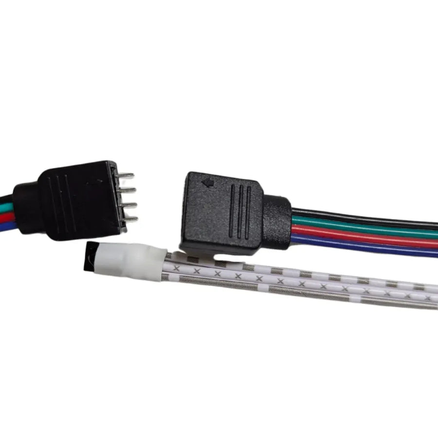 Sada LED pásikov 2835 s diaľkovým ovládaním, RGB, 10W/m, 5m, IP44