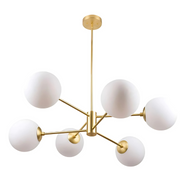 Lustra Matteo, 6x G9, Golden