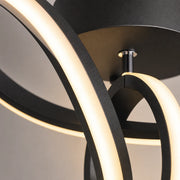 Lustra LED VERTEX Pulse, 13W, Ondulata, Lumina Rece/Calda/Neutra, Negru - 02_LL562BK.png