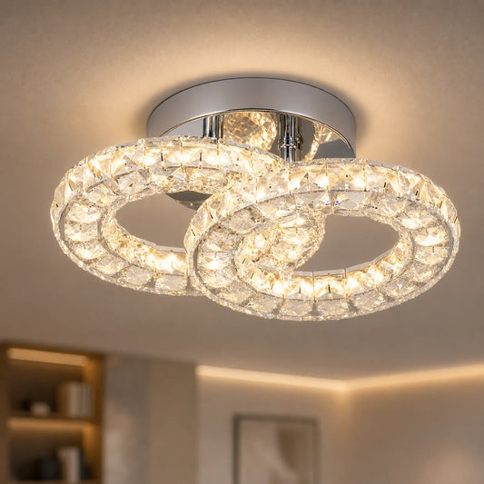 Lustra LED si cristal ZABINA 25W, 2 Cercuri, lumina Rece/Calda/Neutra, Crom Lucios - 02_LT062CR.png