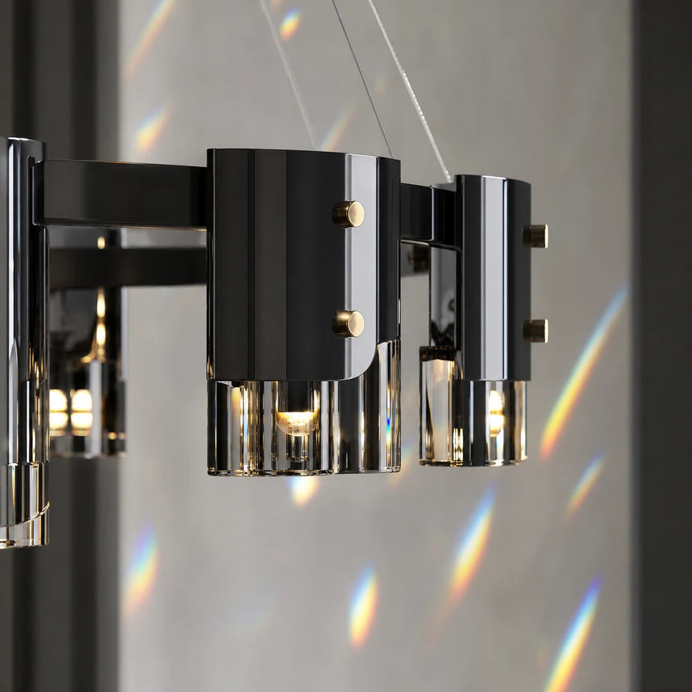 Candelabru Modern, Valmontreux Largo, 8xG9, Diametru 80cm, Negru si Cristale Cenusii, Inaltime Reglabila, Metal si Cristal - 03_CM360-800BK.png