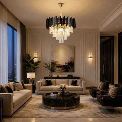 Candelabru Cristal BLOIS Eleganza 8xE14, Diametru 50cm, Negru, Inaltime Reglabila - 04_CC110:500BK.png