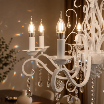 Candelabru DELLI SANTI 6xE14, Diametru 52cm, Alb, Inaltime Reglabila - 04_LC130-6WH.png