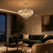 Candelabru Cristal VERSAILLES Nobile 5xE14, Diametru 40cm, Auriu Lucios si Alb - 06_CC900-400WH.png