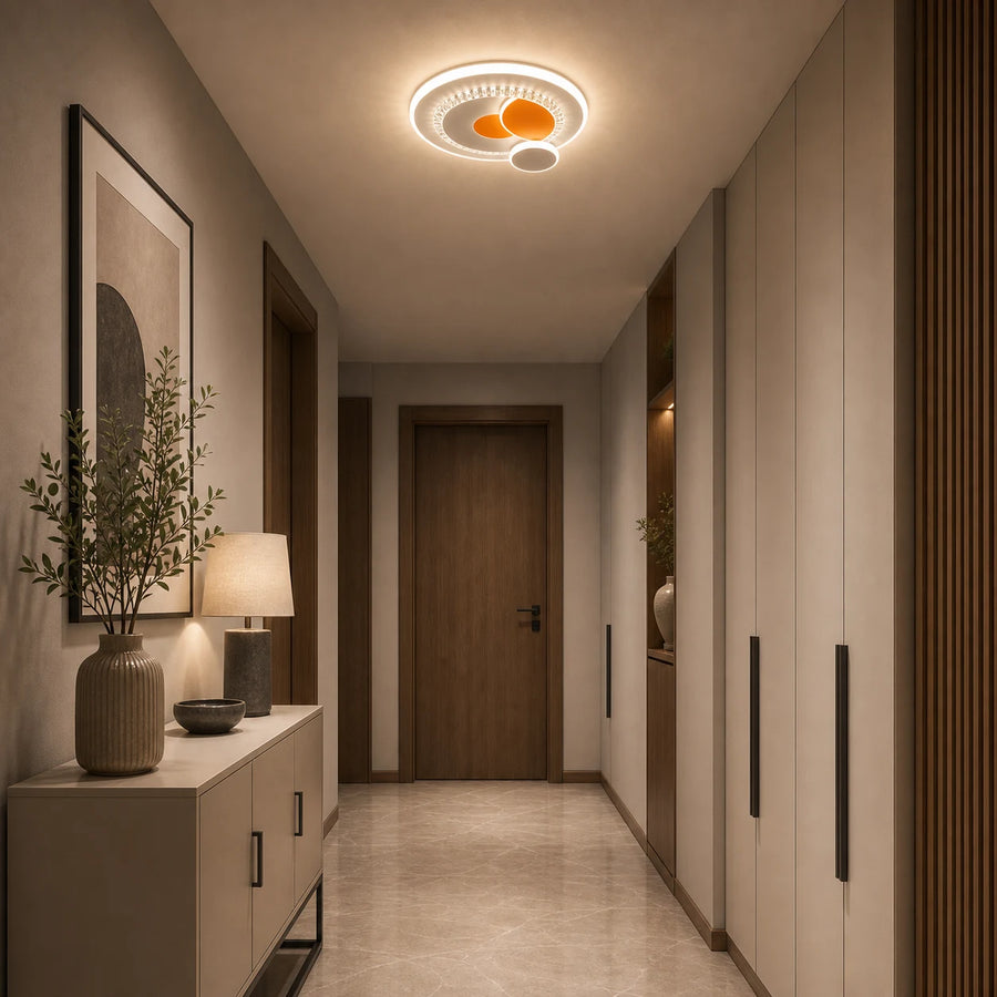 Lustra LED cu cristal HELIOX, 40W, 4 Cercuri, lumina Rece/Calda/Neutra, Alb - 06_LL653-300OR.png