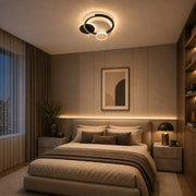 Lustra LED cu cristal PRISMIQ 45W, 3 Cercuri, lumina Rece/Calda/Neutra, Negru - 04_LL654-300BK.png