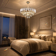 Candelabru Cristal VERSAILLES Nobile 5xE14, Diametru 40cm, Auriu Lucios si Alb - 08_CC900-400WH.png
