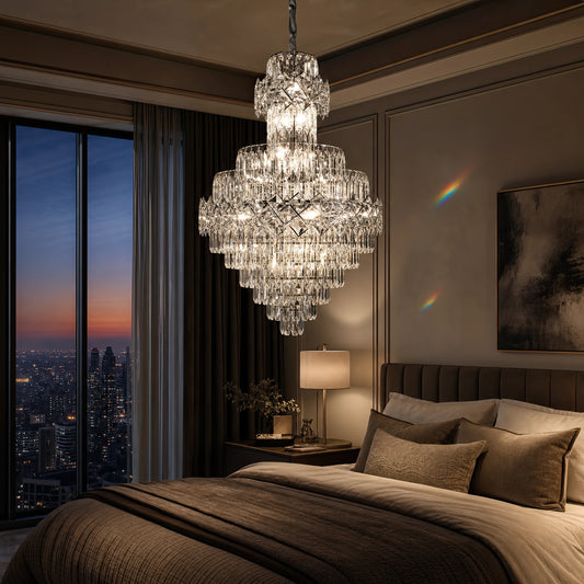 Candelabru Cristal WINDSOR Grande Supremo 14xE14, Diametru 60X90cm, Crom Lucios, Inaltime Reglabila - 09_CC800-600X900CH.png
