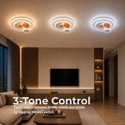 Lustra LED cu cristal HELIOX, 40W, 4 Cercuri, lumina Rece/Calda/Neutra, Alb - 10_LL653-300OR.png