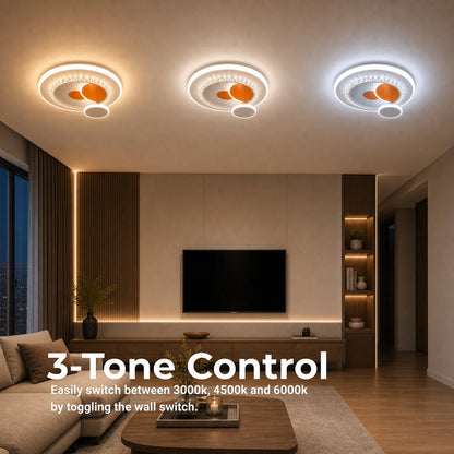 Lustra LED cu cristal HELIOX, 40W, 4 Cercuri, lumina Rece/Calda/Neutra, Alb - 10_LL653-300OR.png