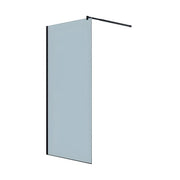 Paravan duș Walk-In 90x195 cm, sticlă securizată 8 mm, gri, profil metalic rezistent