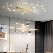 Led Lulus s Denisse 64W Dimabila auriu