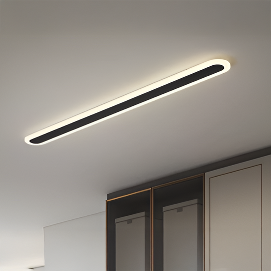 Vonkajšie nástenné LED svietidlo SUHA, dĺžka 50 cm, 6 W, IP65, kovové, lineárne, čierne Vonkajšie nástenné svietidlá Predvolený názov Alessandro Design