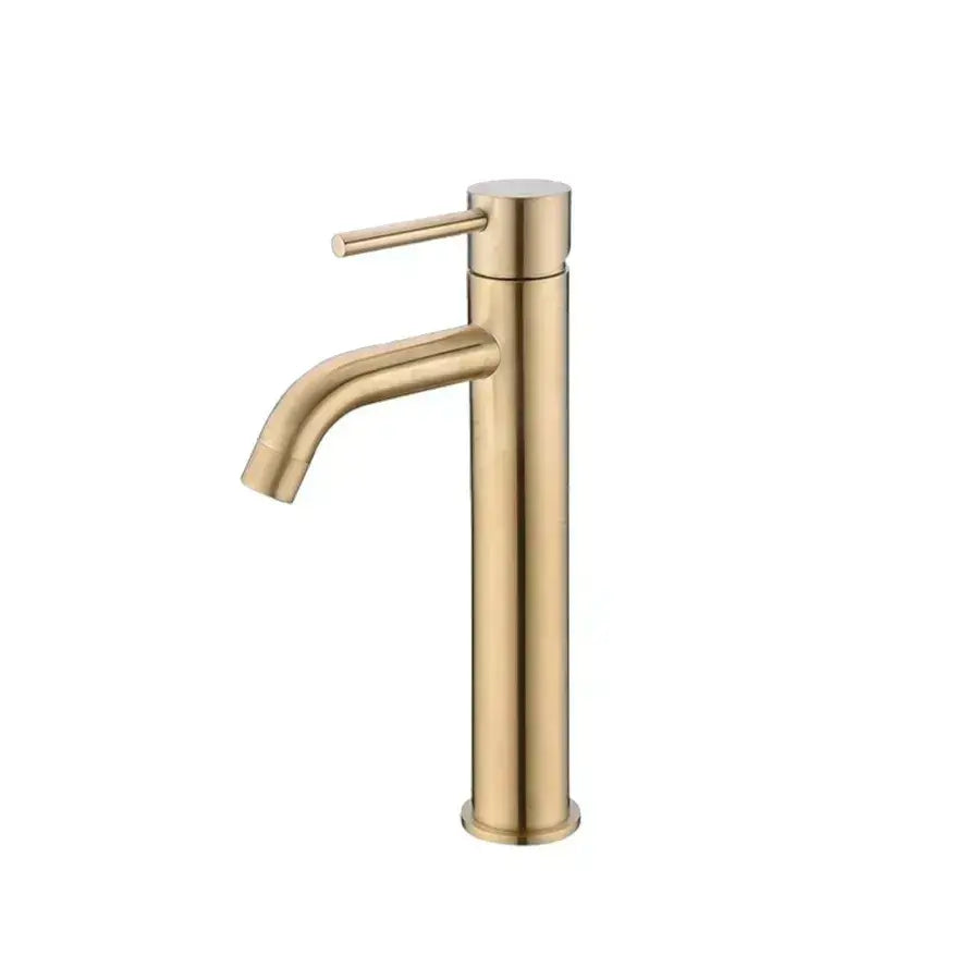 Batéria Washbasin, nehrdzavejúca oceľ 304, zlato, N/mp0a2