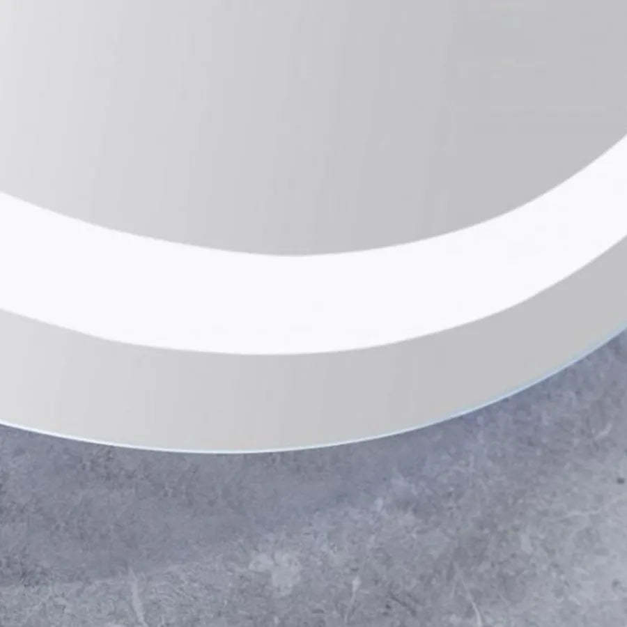Okrúhle LED zrkadlo 70 cm Celeste Motionglow Marcello Smoteble Clock Defosting System