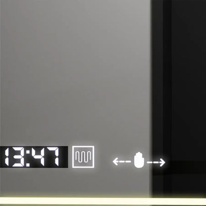 Zrkadlo LED obdĺžnikový 60x80 cm