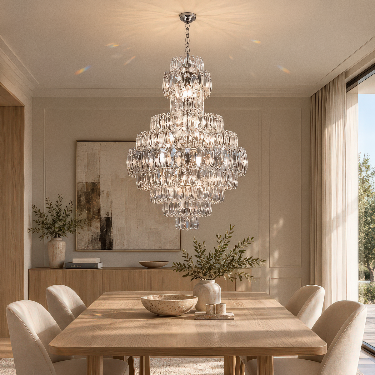 Candelabru cristal Windsor Grande Supremo CC800-600X900CH - imagine principală
