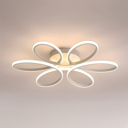 LED luster s diaľkovým ovládaním ELIZA, 63W, studené/teplé/neutrálne svetlo, stmievateľné, biela