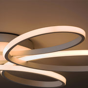 LED luster s diaľkovým ovládaním ELIZA, 63W, studené/teplé/neutrálne svetlo, stmievateľné, biela