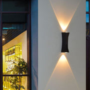 Fantázia aplikuje exteriér a interiér LED, 2 zdroje x 1w, IP65, kovové, čierne, 3000K