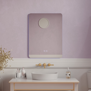 ARTEA dotykové obdĺžnikové LED zrkadlo, 60X80cm, Demister System, Stmievateľné, 6000K