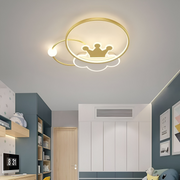 LED LED RAFAEL s diaľkovým ovládaním, lúčom, zlatom, kovom a akrylom, 3000K/4000K/6000K