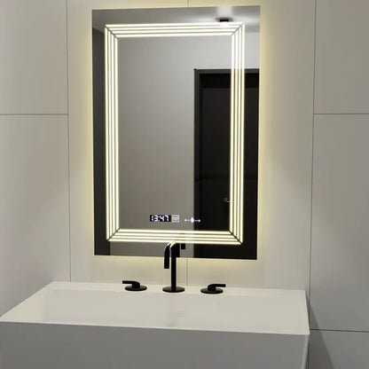 Zrkadlo LED obdĺžnikový 60x80 cm