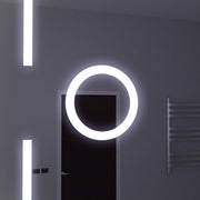 Obdĺžnikové LED zrkadlo 120x80cm Motionglow Sensor Marcello Demonant Clock Defosting System