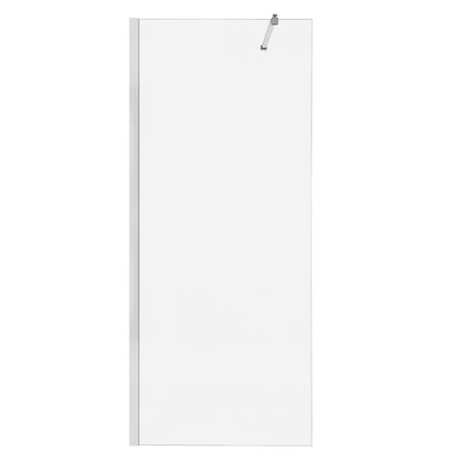 Paravan duș Walk-In 90x195 cm, sticlă securizată 8 mm, transparentă, profil metalic rezistent