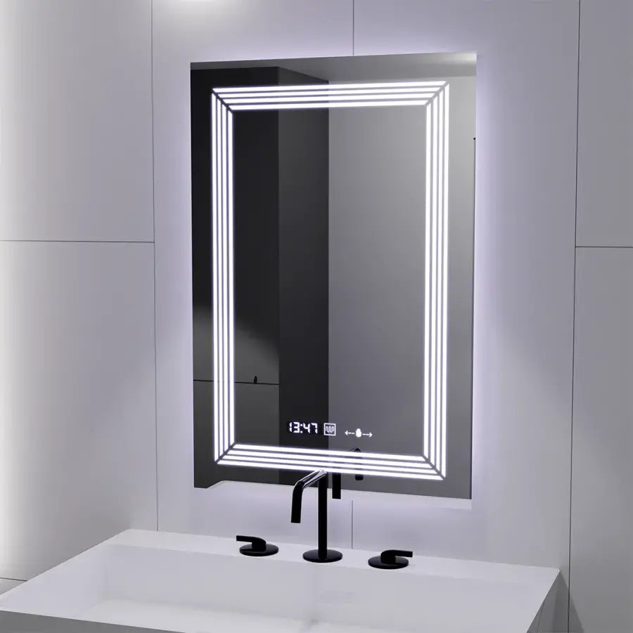 Zrkadlo LED obdĺžnikový 60x80 cm