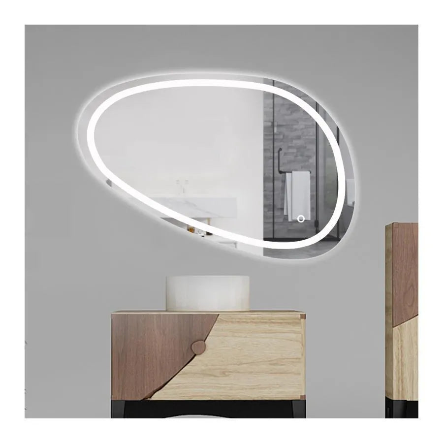Zrkadlo LED dotyk dissegno defritácia systému 80x45 cm Marcello Funghi Collection