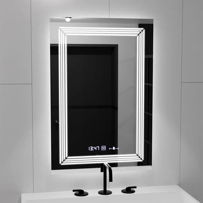 Zrkadlo LED obdĺžnikový 60x80 cm