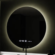 Zrkadlo LED 80 cm serenit Motionglow Marcellow System Defosting Clock a Smoteble Therometer