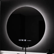 Zrkadlo LED 80 cm serenit Motionglow Marcellow System Defosting Clock a Smoteble Therometer