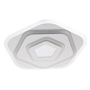 LED luster NEXA 3D 40W, Priemer 23cm, Studené/Teplé/Neutrálne svetlo, Biely