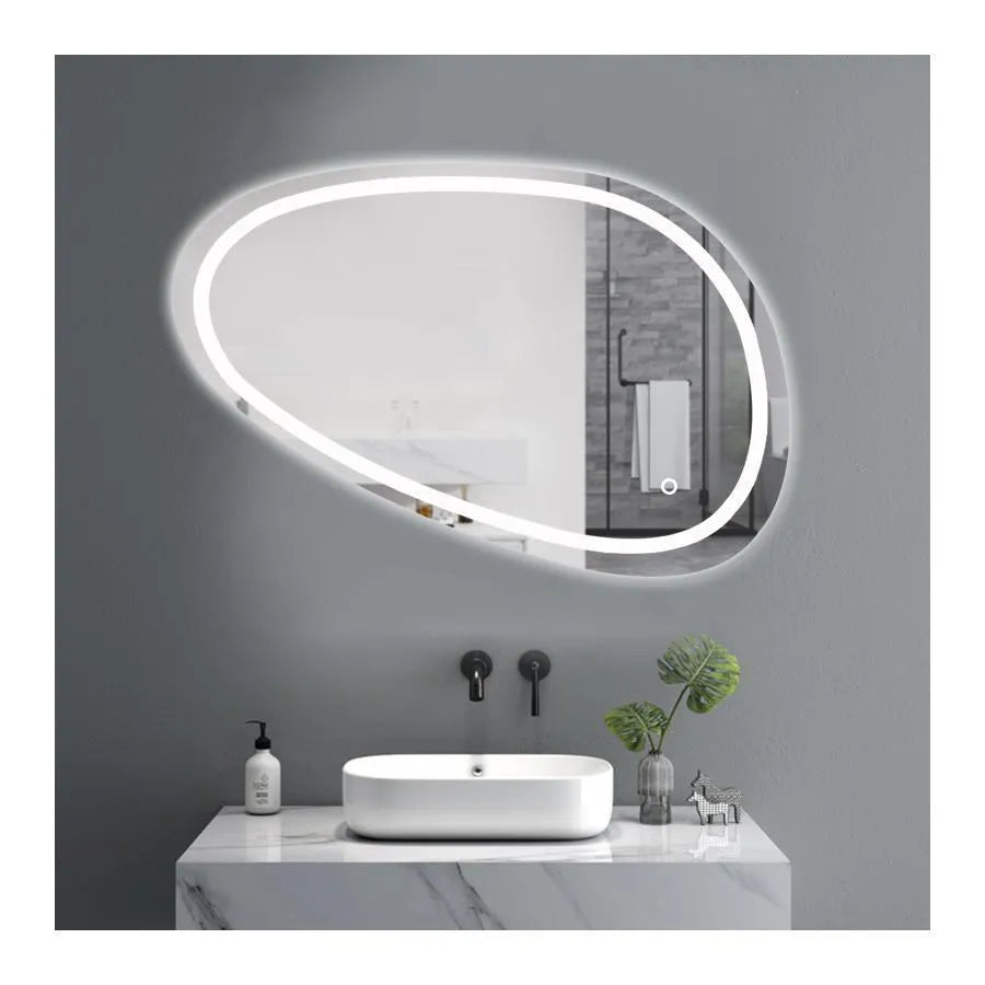 Zrkadlo LED dotyk dissegno defritácia systému 80x45 cm Marcello Funghi Collection