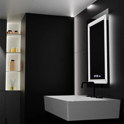 Zrkadlo LED obdĺžnikový 60x80 cm