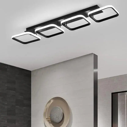 LED dióda Vertex mriežka rovnobežná, 50 W, 4 štvorce studené/horúce/neutrálne, čierne
