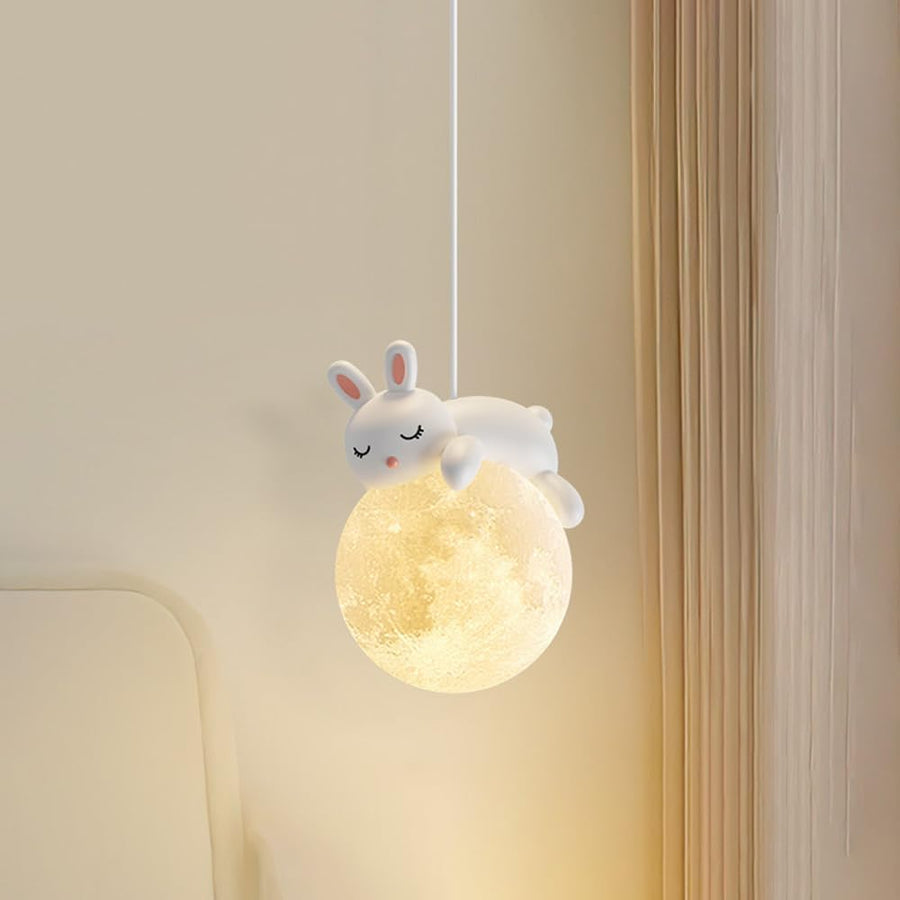ASTRONAUT LED luster s diaľkovým ovládaním, 51W, studené/teplé/neutrálne svetlo, biela modrá