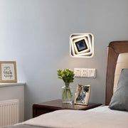 LED luster NEXA 3D 45W, štvorcový, studené/teplé/neutrálne svetlo, biely