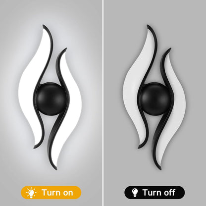 Vonkajšie a vnútorné nástenné LED svietidlo, 4 zdroje x 1W, IP65, ABS, čierne, 3000K