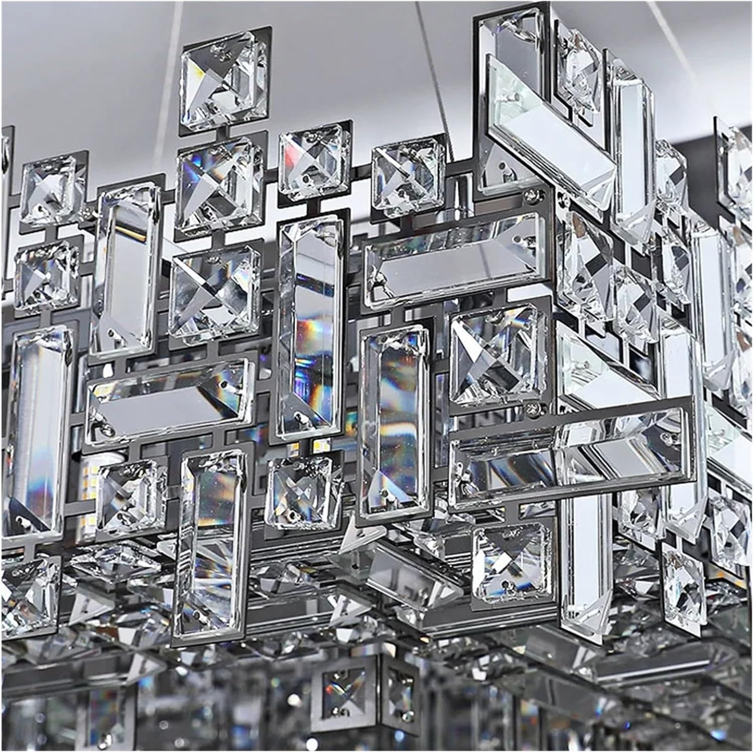 Candelabru Cristal NEXORA Eleganza, 10xE14, Diametru 50cm, Auriu Lucios, Inaltime Reglabila, Design Elegant Candelabre Cristal Default Title Alessandro Design