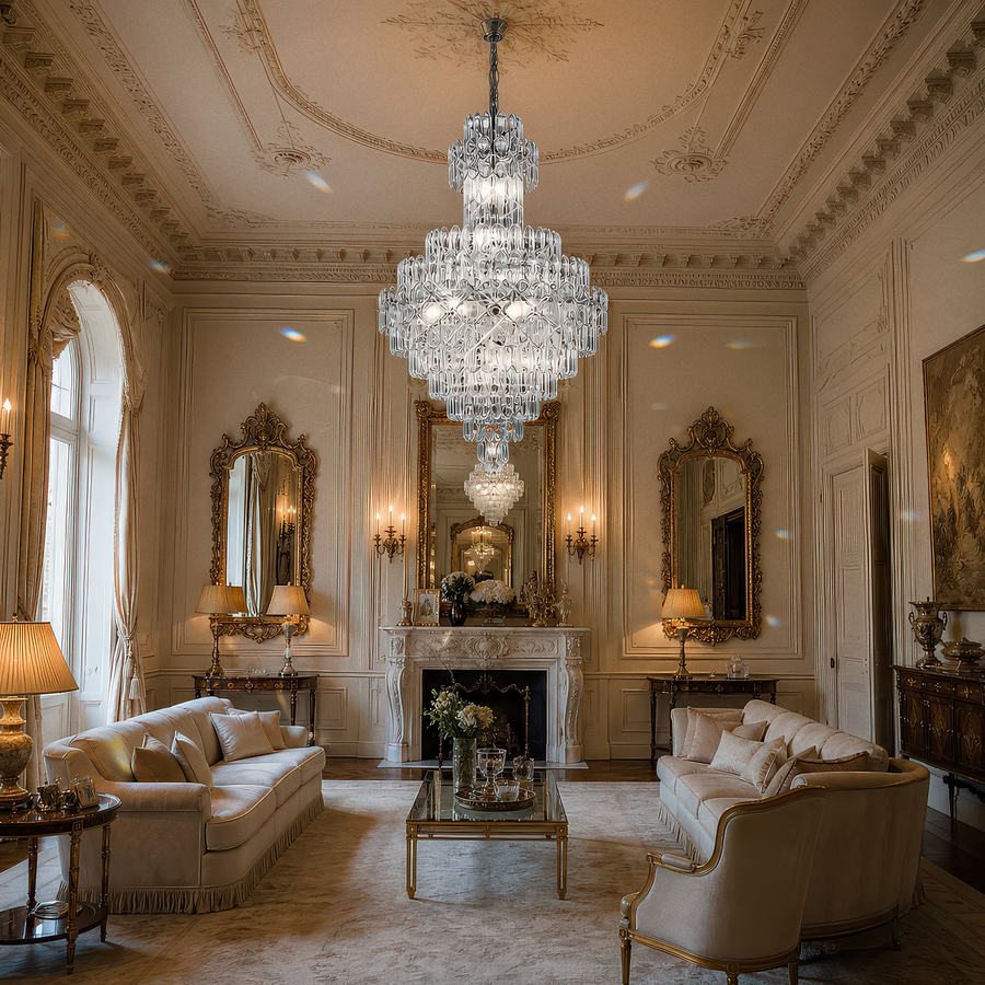 Candelabru cristal Windsor Grande Supremo CC800-600X900CH - ambient 5